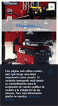 Mobile Screenshot of maquinariaparataller.com